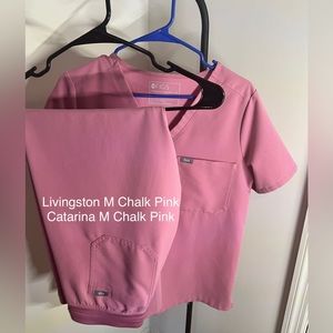 Figs Set, Chalk Pink